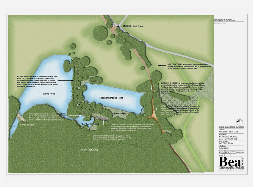 stikstof twaalf Waardeloos Kenwood House Ponds – Bea Landscape Design Limited