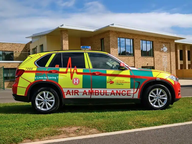 ‘Garden of Reflection’ Commissioned at Midlands Air Ambulance Charity Headquarters